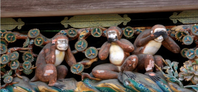 Tri pametne opice: nič ne vidm, nič ne slišim, nič ne povem!