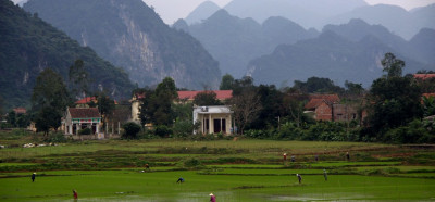 Kraška pokrajina osrednjega Vietnama