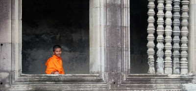 Redki menihi na območju Angkor Wata