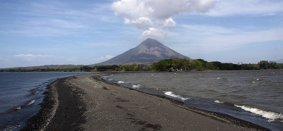 Otok Ometepe in vulkan Concepcion