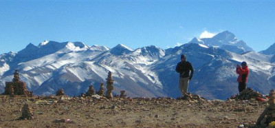 Pogled na najvišjo gorsko verigo, Himalajo