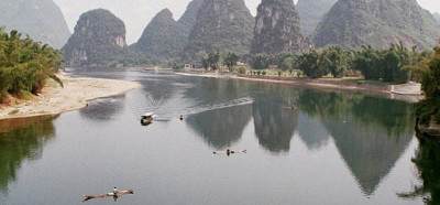 Plovba po reki med Yangshuojem in Guilinom