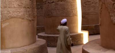 V enem izmed mnogih svetišč v Luxorju