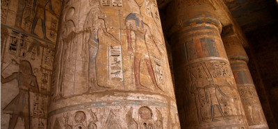 Medinat Habu, najlepši stebri Luxorja