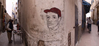 Grafiti v Maroku sploh niso redki...