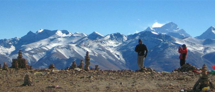 -Pogled na najvišjo gorsko verigo, Himalajo