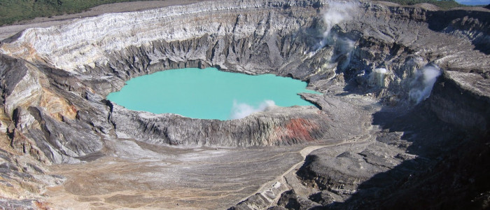 -Krater vulkana Poas