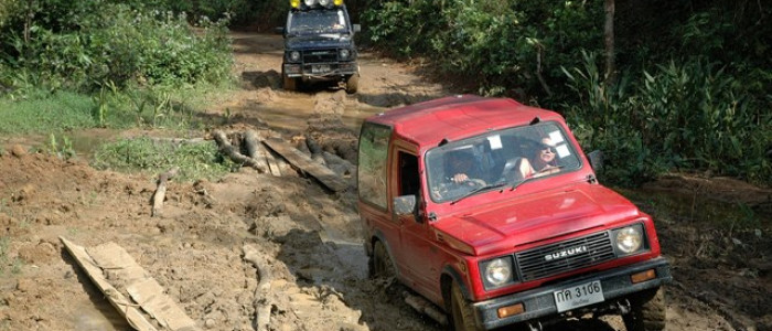 -Na severu Tajske se gremo dvo ali tridnevni jeep-trek safari